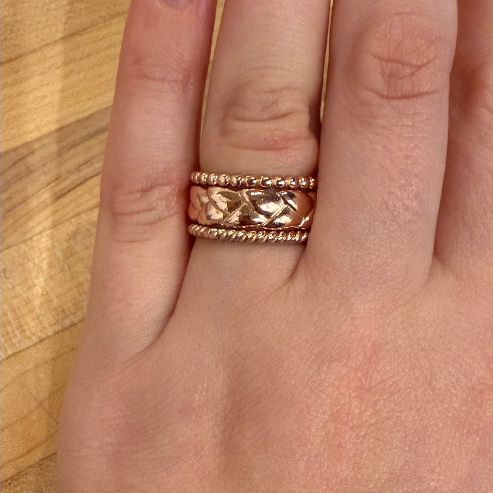 Set of 3 Melanie Auld Stacker Rings